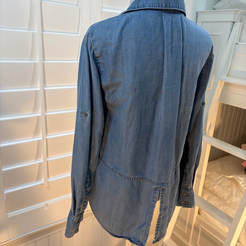 Cloth & Stone Denim Button-Up Shirt - Picture 6 of 10